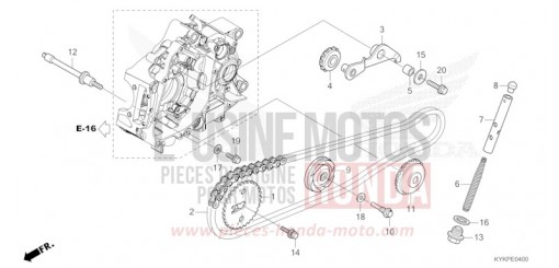 CAM CHAIN/TENSIONER CRF110FS de 2025